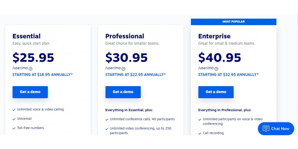 Nextiva VoIP Monthly Pricing Plans
