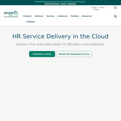 PeopleDoc ­- HR Service Delivery Review