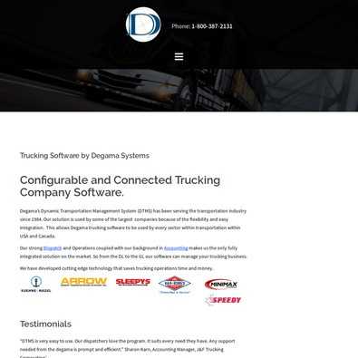 Degama Trucking Software Review