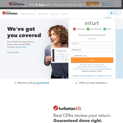 TurboTax Business Review