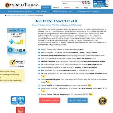 NSF to PST Converter  Review