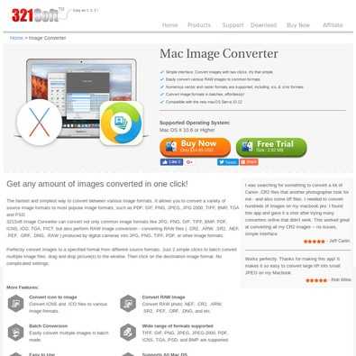 321Soft Image Converter for Mac Review