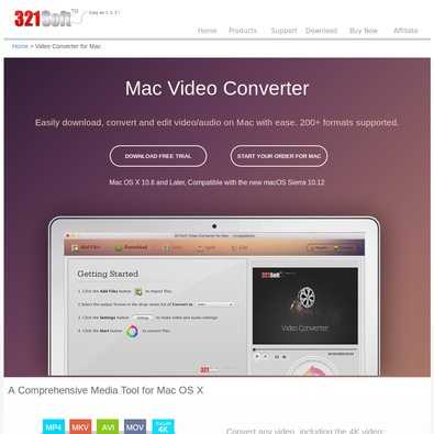 321Soft Video Converter for Mac Review