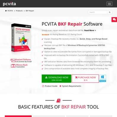 PCVITA BKF Repair Review