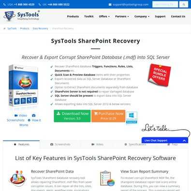 SharePoint Recovery Software Review
