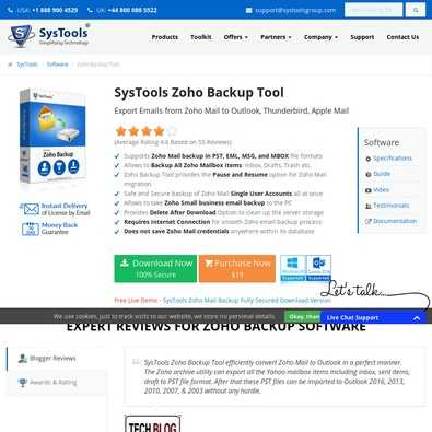 Zoho Backup Tool Review