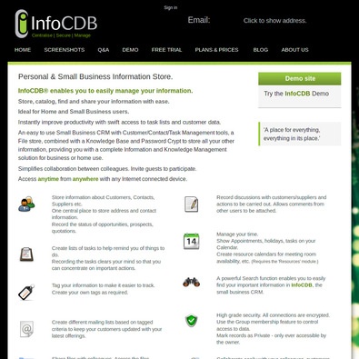 InfoCDB Review
