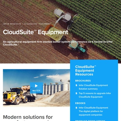 Infor CloudSuite Equipment Rental Review