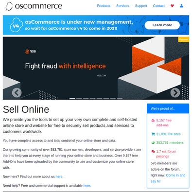 osCommerce Review