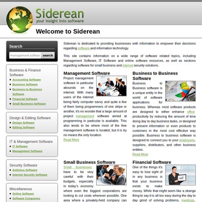 Siderean Software Review