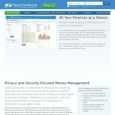 Clear Check Book Personal Finance Review