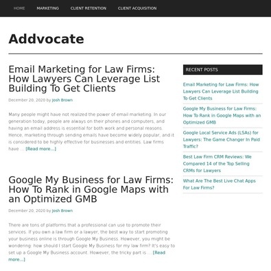 Addvocate Review