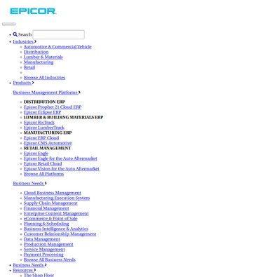 Epicor Supply Chain Management Review