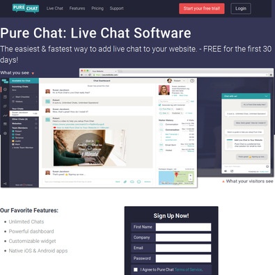 Pure Chat, Inc. Pricing